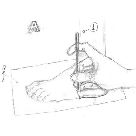 Come misurare il piede
