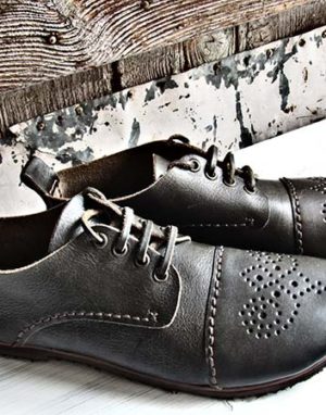 Scarpa stringata black